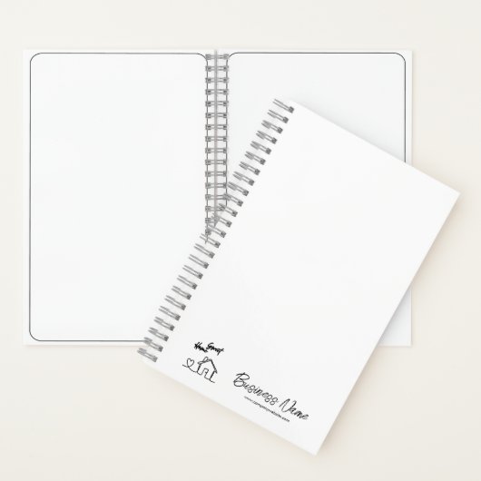 Carnet Application minimale de remerciement client Bienve (À l'intérieur)