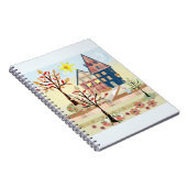 Carnet Applique, maisons, village (Côté Droit)