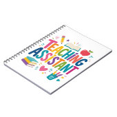 Carnet Appréciation de l'assistant d'enseignement (Côté gauche)