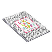 Carnet Appréciation de l'enseignant de couleur mignonne T (Côté Droit)