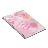 Carnet Appréciation de l'enseignant Merci Apple Heart Mon (Côté Droit)