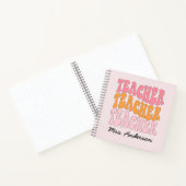 Carnet Appréciation de l'enseignant personnalisée avec le (Intérieur)