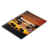 Carnet Apprécier la nature et les éléphants (Côté gauche)