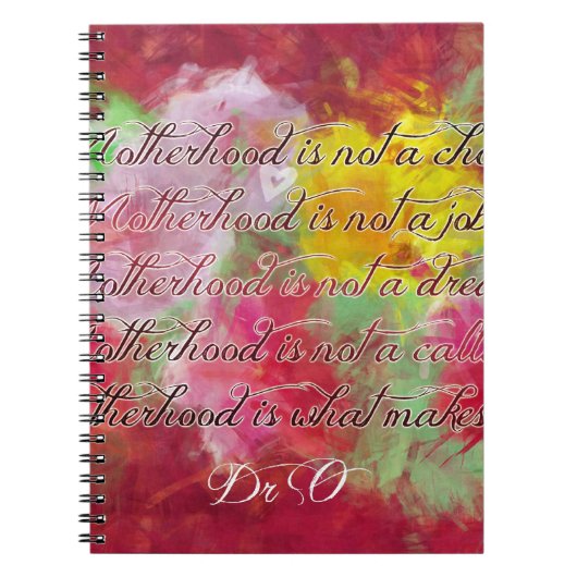 Carnet Appréciez les mères (Devant)