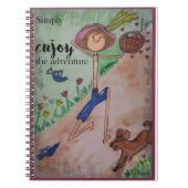 Carnet Appréciez simplement l'aventure (Devant)