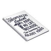 Carnet Apprendre à adapter votre vie, chiropraticien (Côté Droit)