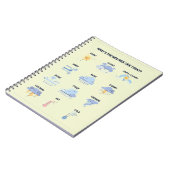 Carnet Apprendre sur la météo Matériel scolaire (Côté gauche)