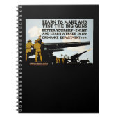 Carnet Apprenez à fabriquer et à tester les Big Guns ! (Devant)