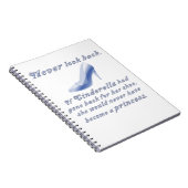 Carnet Apprenez de la chaussure de Cendrillon (Côté Droit)