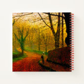 Carnet Après-midi de novembre à Stapleton Park Grimshaw (Dos)