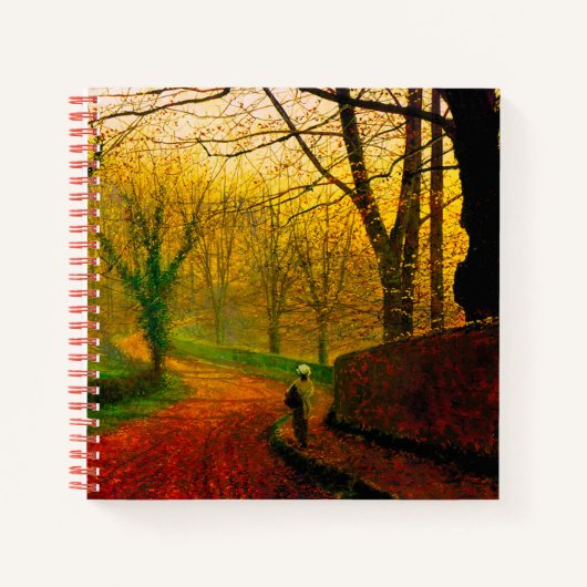 Carnet Après-midi de novembre à Stapleton Park Grimshaw (Devant)