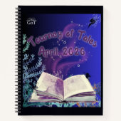 Carnet April 2026 Tourney of Tales Official Notebook (Devant)
