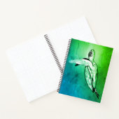 Carnet Aqua Green Sea Turtle (Intérieur)