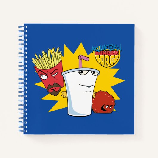 Carnet Aqua Teen Hunger Force Explosive Graphic (Devant)
