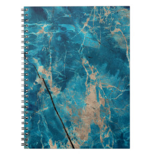 Carnet Aqua ton en marbre onyx