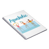 Carnet Aquaholic Water Aaérobic Femmes (Côté Droit)