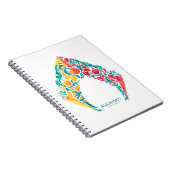 Carnet Aquaman | Logo Aquaman & Mera sur le thème du coqu (Côté Droit)