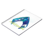 Carnet Aquaman | Logo Aquaman modifié (Côté gauche)