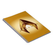 Carnet Aquaman | Logo Golden Aquaman (Côté Droit)