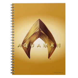 Carnet Aquaman | Logo Golden Aquaman