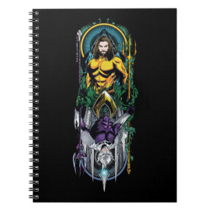 Carnet Aquaman   Orin et panneau réversible de Nouveau