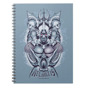 Carnet Aquaman Orme Roi d'Atlantis Graphic
