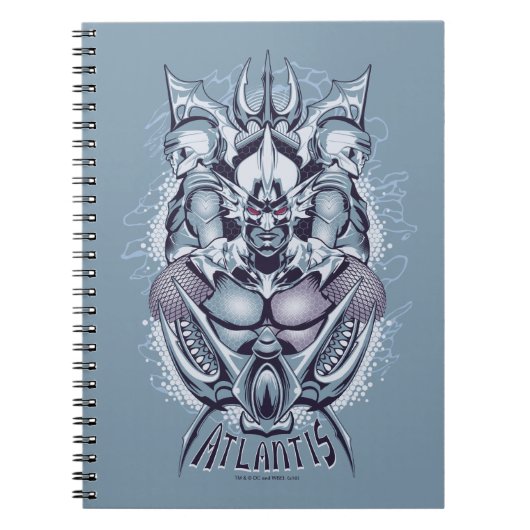 Carnet Aquaman | Orme Roi d'Atlantis Graphic (Devant)