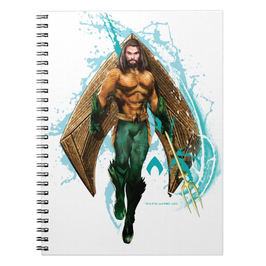 Carnet Aquaman | Prince Orin Avec Logo Aquaman (Devant)