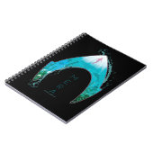 Carnet Aquaman | Voir par Mera Symbole Ocean Graphic (Côté gauche)