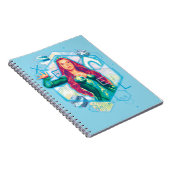 Carnet Aquaman | Xebel Princess Mera Hexagonal (Côté Droit)