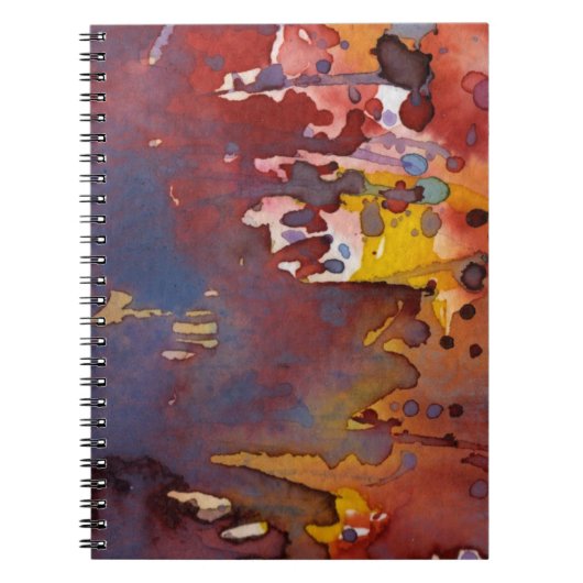 Carnet aquarelle 8 d'arrière - plan (Devant)