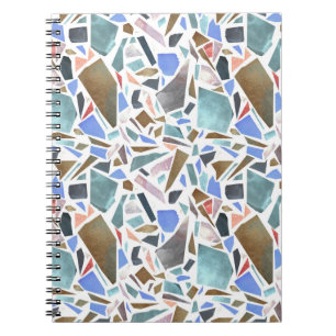 Carnet Aquarelle Abstraite : arrière - plan blanc dessiné