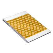 Carnet Aquarelle Abstraite motif transparent, feuille des (Côté Droit)