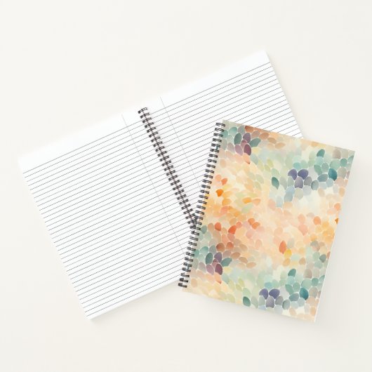 Carnet Aquarelle Abstraite Pastel Douce (Intérieur)