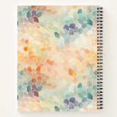 Carnet Aquarelle Abstraite Pastel Douce (Dos)
