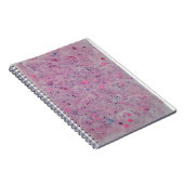 Carnet Aquarelle Abstraite Pastel Rêveuse (Côté Droit)