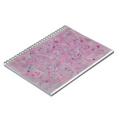 Carnet Aquarelle Abstraite Pastel Rêveuse (Côté gauche)