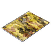 Carnet Aquarelle Abstraite : Teinture de camouflage (Côté gauche)