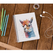 Carnet Aquarelle arc-en-ciel