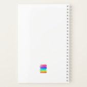 Carnet Aquarelle Arc-en-ciel Brosses Nom de l'artiste Amu (Verso)