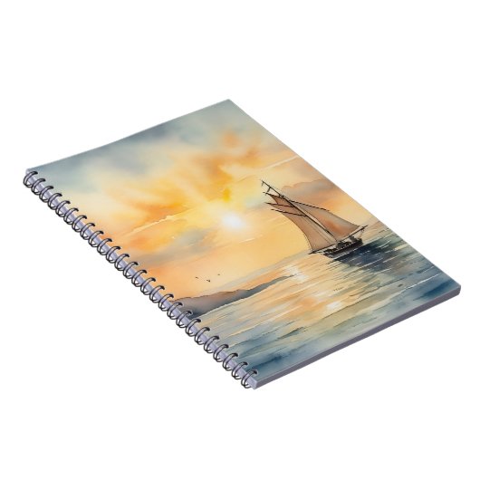 Carnet Aquarelle Arrière - plan (Côté Droit)