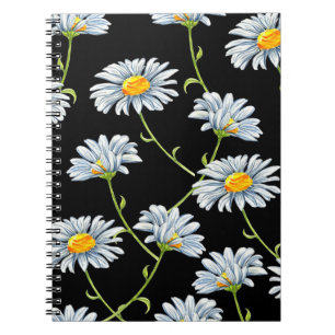 Carnet Aquarelle. Arrière - plan floral sans couture