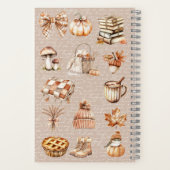Carnet Aquarelle Automne automne favori (Verso)