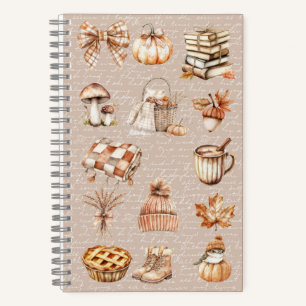 Carnet Aquarelle Automne Coup de cœur d'automne