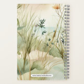 Carnet Aquarelle Balnéaire Océan Beach Paysage (Verso)