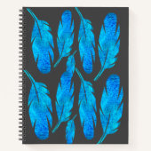 Carnet Aquarelle bleu (Devant)