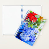 Carnet Aquarelle bleu et blanc Chinoiserie Ginger Jar (À l'intérieur)