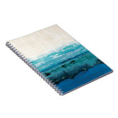 Carnet Aquarelle bleu saphir (Côté Droit)