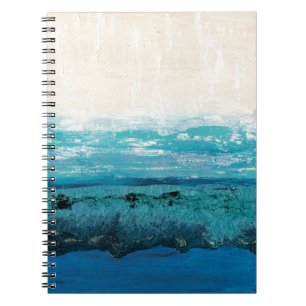 Carnet Aquarelle bleu saphir