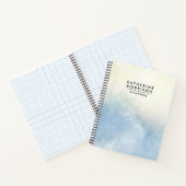 Carnet Aquarelle bleue (Intérieur)